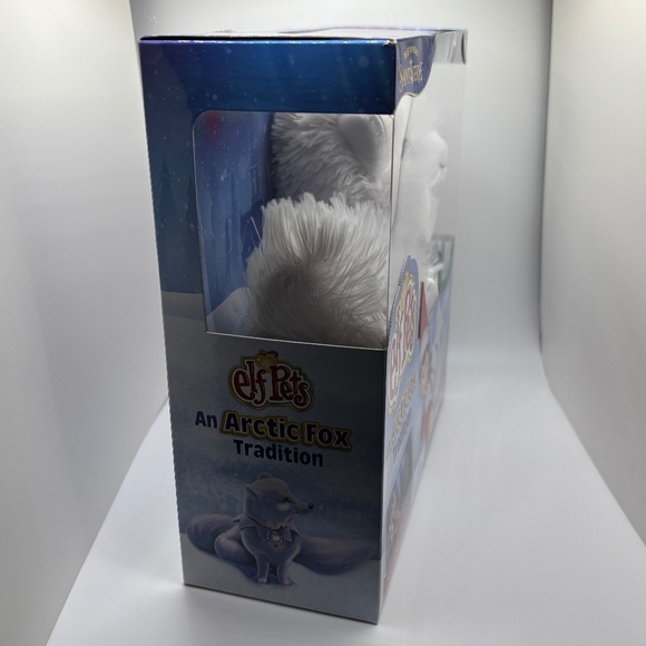 Elf Pets Arctic Fox Christmas Book Storybook & Plush Animal - Box has Minor Dent - Picture 6 of 7